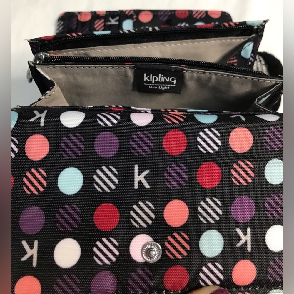 Kipling Pixi Wallet With Monkey Keychain - image 4